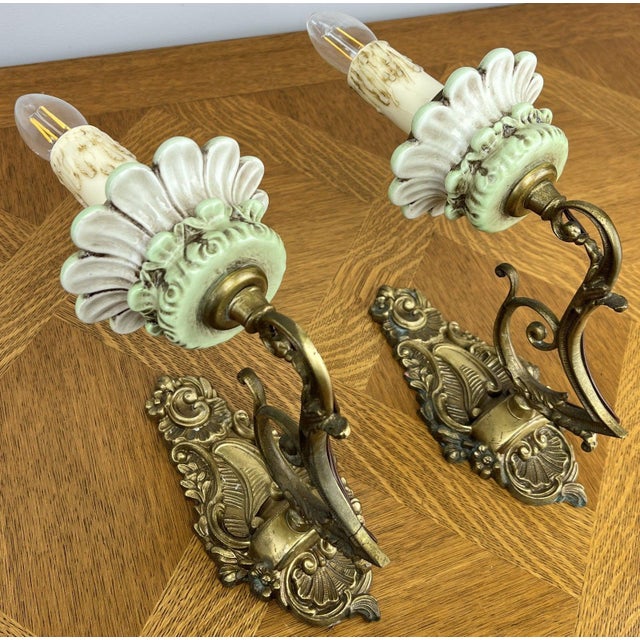 Vintage Wall Sconces, Set of 2 For Sale - Image 16 of 16
