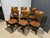 Mid 20th Century Set of 6 Biedemeier Style Dining Chairs For Sale - Image 5 of 16