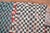 Textile Vintage Zabihi Collection Moroccan Checkerboard Runner - 3'2" x 7'6" For Sale - Image 7 of 8