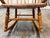 Brown Handcrafted Rocking Chair, Vintage For Sale - Image 8 of 12