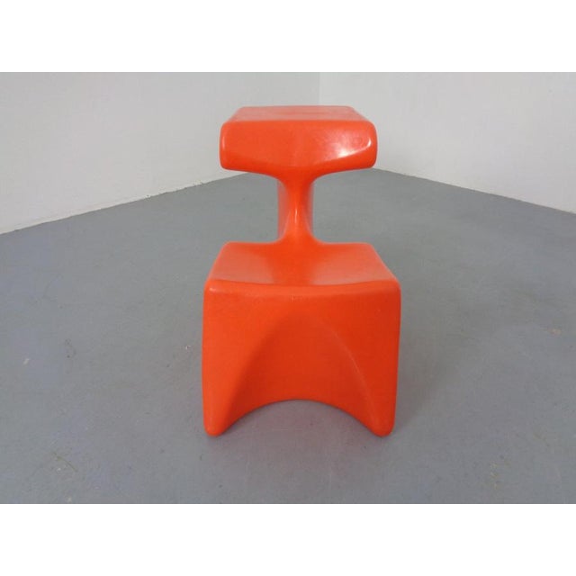 Zocker Plastic Chair by Luigi Colani for Top System Burkhard Lübke, Germany, 1970s For Sale - Image 3 of 18