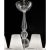 Contemporary Monumental Modern Transparent Murano Glass Chandelier For Sale - Image 3 of 7