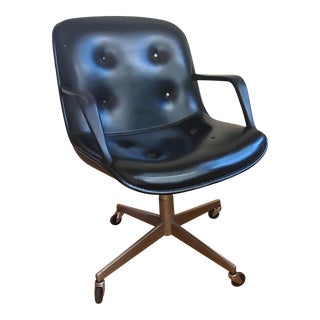 Mid 20th Century Modern Steelcase Swivel Rolling Desk Chair For Sale
