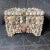 Shell Encrusted Jewelry/Sewing Box Adorned with a mix of pastel and nature's sea palette of shells that are placed in a...