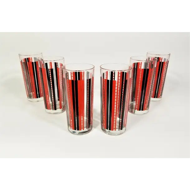 Italian Italian Mid Century 1950s Glassware Barware Made in Italy For Sale - Image 3 of 15