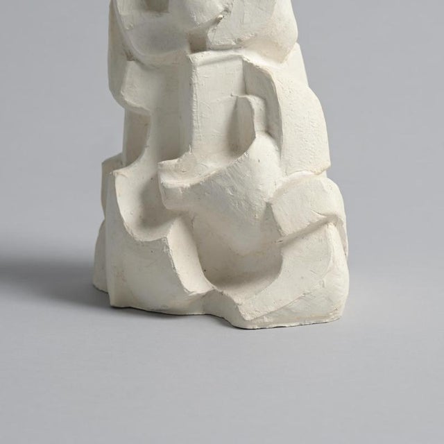 Jan Keustermans, Abstract Sculpture, Plaster For Sale - Image 11 of 18