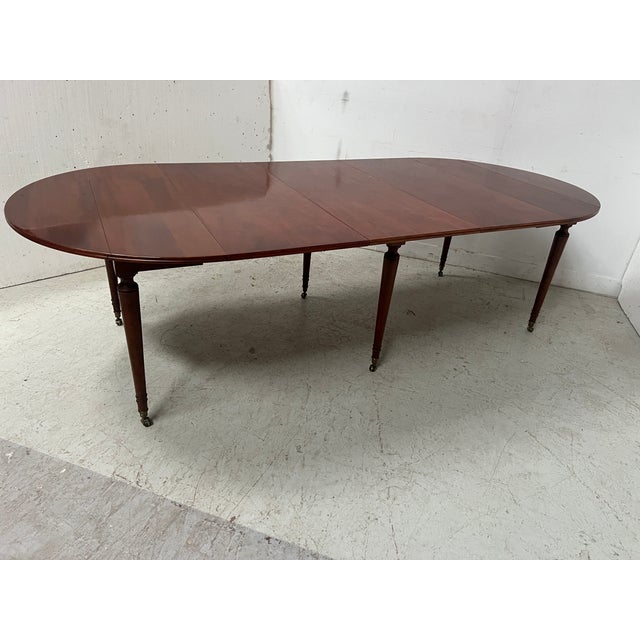 Antique Louis XVI Style Mahogany Table, 1800s For Sale - Image 3 of 17
