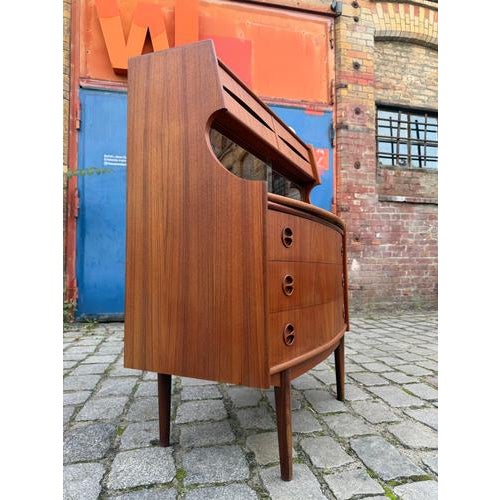Secretary in Teak by Gunnar Falsig for Holstebro Møbelfabrik For Sale - Image 3 of 11
