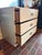 Wood Mid-Century Modern Campaign Style Three Drawer Chest by Bernhardt For Sale - Image 7 of 11