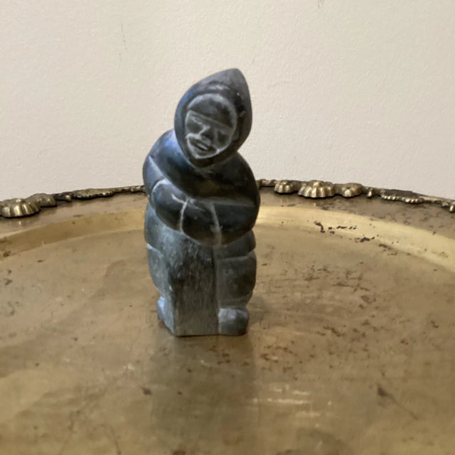 Vintage Hand Carved Soapstone Sculpture For Sale - Image 11 of 13