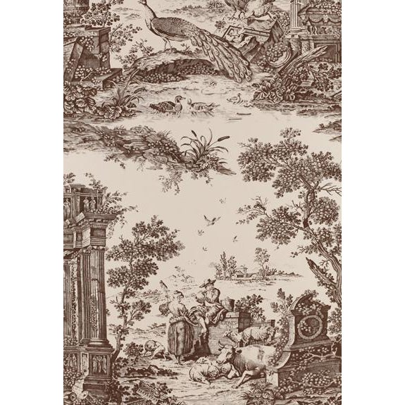 Late 20th Century Schumacher Colonial Williamsburg Jones Toile Wallpaper Chairish These cards, when folded, are business card size (3.5w x 2h). late 20th century schumacher colonial williamsburg jones toile wallpaper