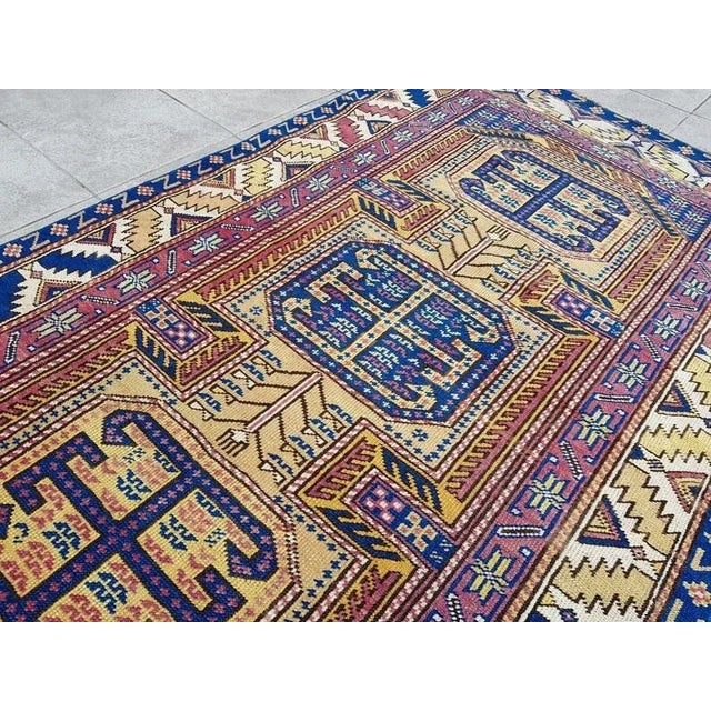 1960s Decorative Vintage Anatolian Rug For Sale - Image 9 of 10