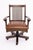 Arts and Crafts Mission Oak Office Chair Micheals Cherry For Sale - Image 10 of 15