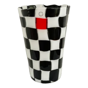Original 1999 Gianni Versace v.v.v. Vase for Venini Murano
