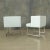 1960s White Armchairs, 1960s, Set of 4 For Sale - Image 5 of 17