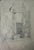 Heinrich Pforr, Father Pforr Kitchen Interior, Pencil on Paper For Sale - Image 9 of 13