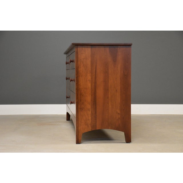 Ethan Allen 1990s Ethan Allen American Impressions Solid Cherry Dresser For Sale - Image 4 of 10