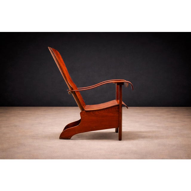 Brazilian Mid-Century Modern Armchair in Bentwood, Cimo, 1950s - Lot 547A For Sale - Image 9 of 14