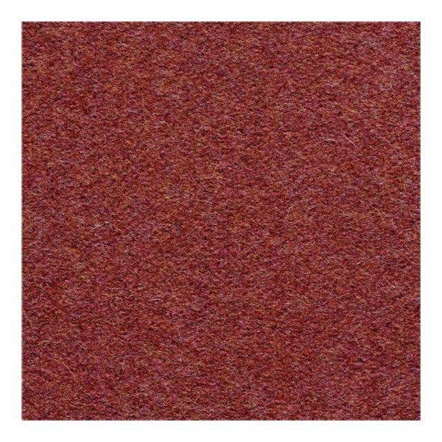 Chelsea Textiles Bampton Winterberry Wool Blend Designer Fabric Remnant For Sale