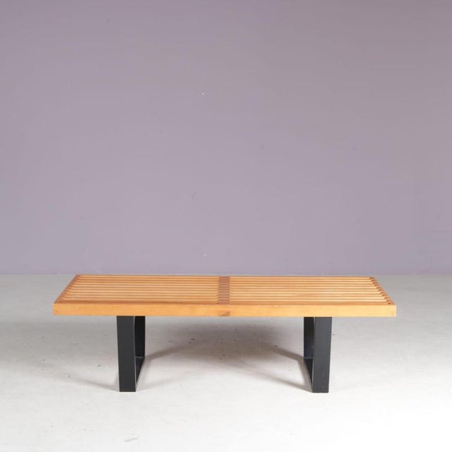 George Nelson Bench in the style of George Nelson, The Netherlands, 1970s For Sale - Image 4 of 16