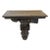 English Anglo Indian Ebonized Mahogany Eagle Hanging Wall Bracket Shelf For Sale - Image 3 of 7