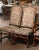French Mid-Century French Carved Sheep Bone Dining Chairs and Armchairs, Suite of 8 For Sale - Image 3 of 12