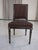 Wood Black and Golden Dining Chairs, 1990, Set of 4 For Sale - Image 7 of 14