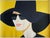 Alex Katz, Black Hat 2, 2010. Copyright Alex Katz/Bildrecht, Wien 2023 For Sale - Image 6 of 10