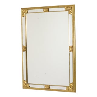 Large Vintage Hollywood Regency Mirror from Deknudt, 1970s For Sale