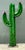 Vintage Torched Metal Standing Cactus For Sale - Image 9 of 12
