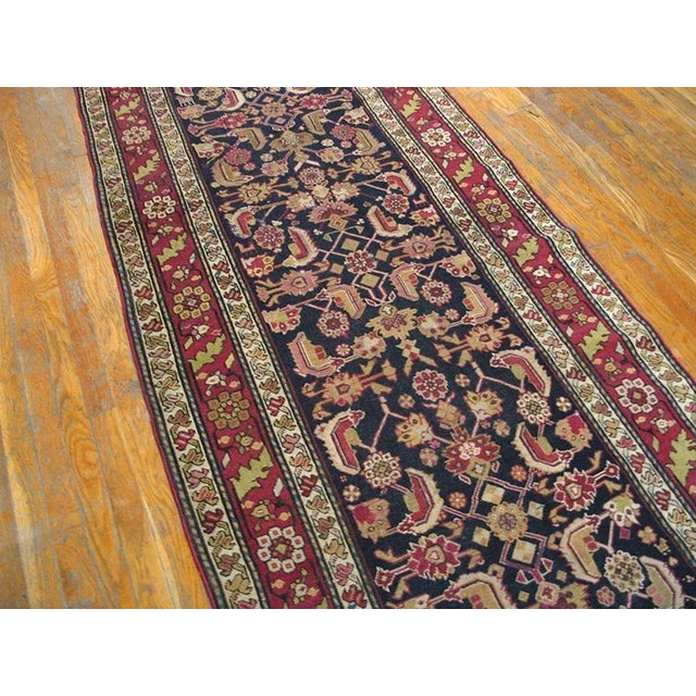 Early 20th Century Pair of Caucasian Karabagh Runner Carpets (3'6" x 107 x 550) For Sale - Image 4 of 8