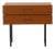 Mid-Century Bedside Table with Drawers, 1950s For Sale