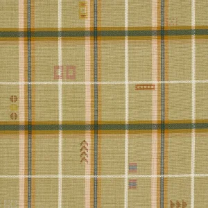 Schumacher x A Rum Fellow Fable Fabric in Glade