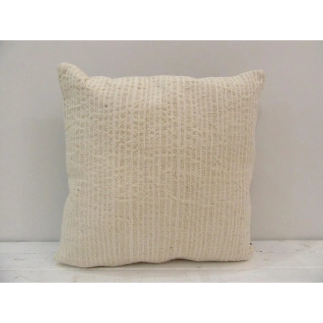 Handmade Turkish Kilim Pillow Cover For Sale - Image 4 of 4