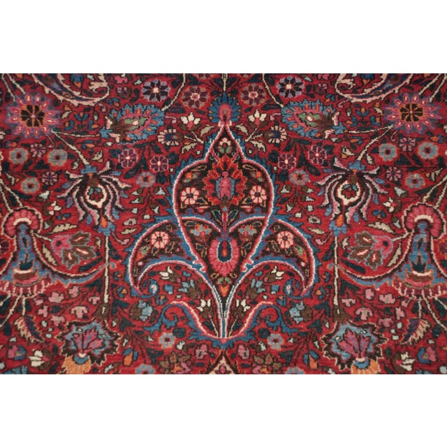 Vintage Fine Meshed Rug - 12' X 19'4" For Sale In New York - Image 6 of 12