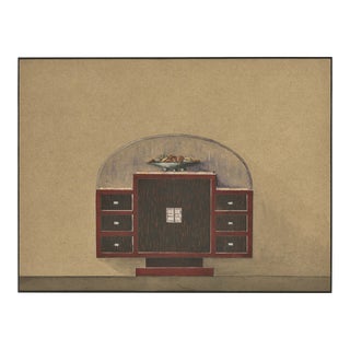 1930 French Art Deco Furniture Design For Sale