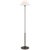 J. Randall Powers by Visual Comfort Signature Hackney Cordless Floor Lamp in Bronze with Linen Shade For Sale
