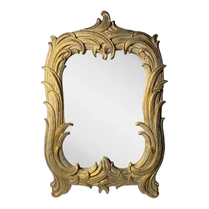 Hollywood Regency Vintage Table Top Vanity Mirror by Syroco