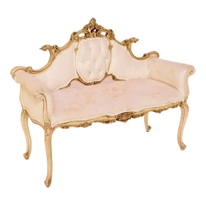 20th Century Louis XV Settee/Loveseat
