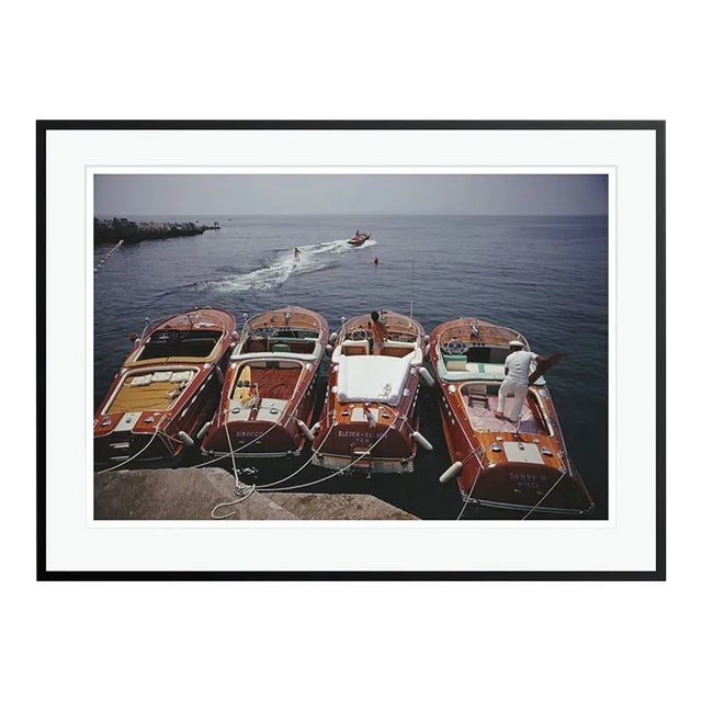 Hotel Du Cap-Eden-Roc 1969 by Slim Aarons Black Framed C-Print For Sale