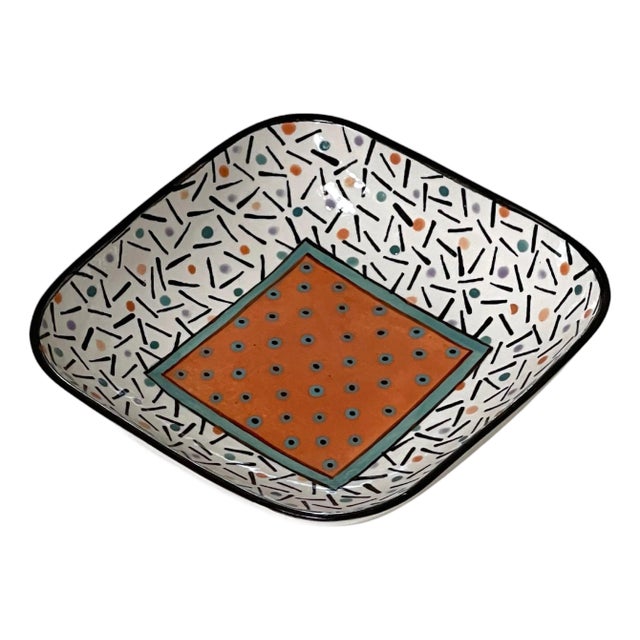 Dorothy Hafner Post Modern Art Pottery Bowl For Sale