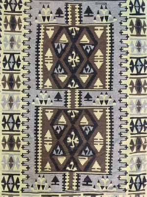 Turkish Kilim Wool Rug