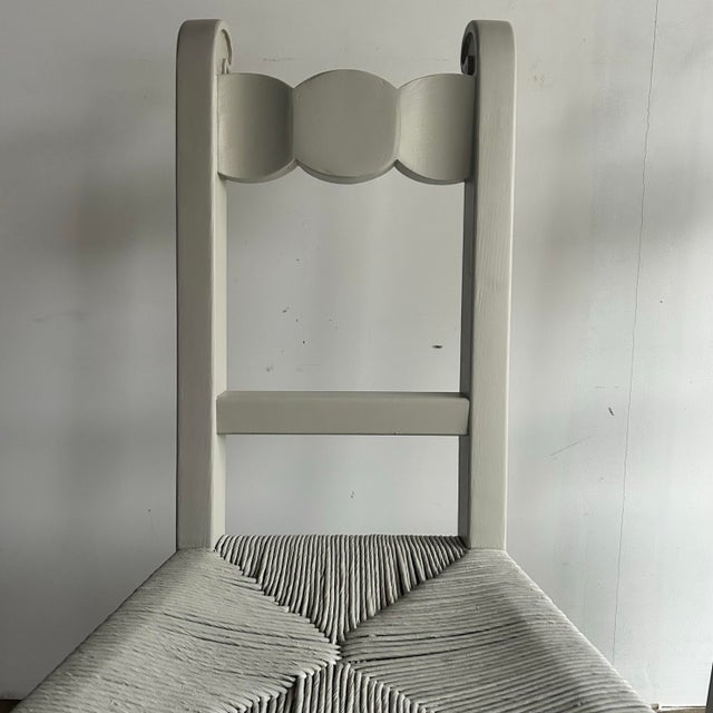 1980s Hand Carved Hacienda Counter Stools, Pair For Sale - Image 4 of 10