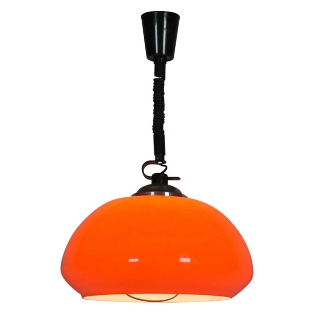 Mid-Century Glass Pendant, 1960s, Germany For Sale - Image 14 of 14