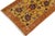 Rustic Super Kazak Gold/Red Wool Runner Rug- 2'11'' X 10'1'' For Sale - Image 4 of 10