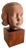 Albert André Aebly, Portrait of a Young Girl, 1940s, Ceramic For Sale