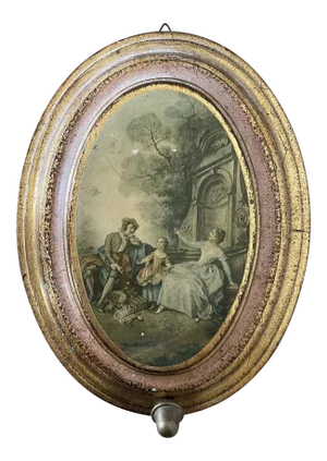 Vintage Italian Florentine Plaque