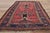 Red Antique Persian Lori Rug With Vase Design - 04'10 X 08'06 For Sale - Image 8 of 9