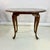 Burnt Umber 1980s Vintage Traditional English Queen Anne Mahogany Drop Leaf Side Table For Sale - Image 8 of 13