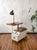 Vintage Famed Lamp Cart with Oak Tops, 1960s For Sale - Image 15 of 18